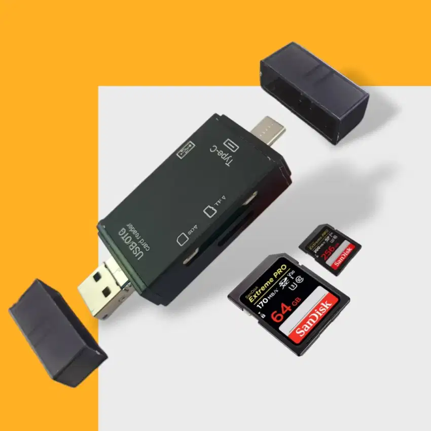 Card reader mikuso USB dan C