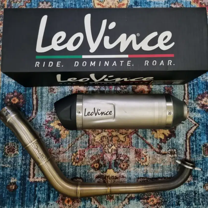 Knalpot Leovince LV One Mini Aerox old/ Nmax New