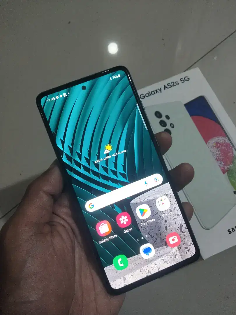 Samsung A52s 5G lengkap  fulset