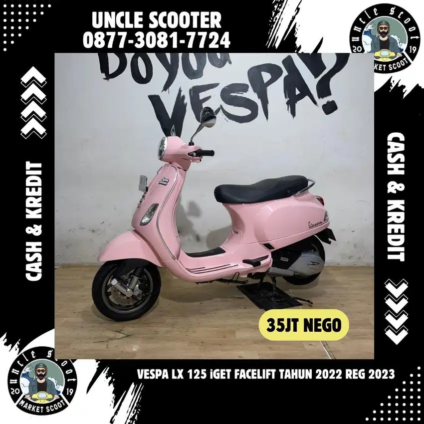 Vespa LX 125 iget 2022 Facelift Led
