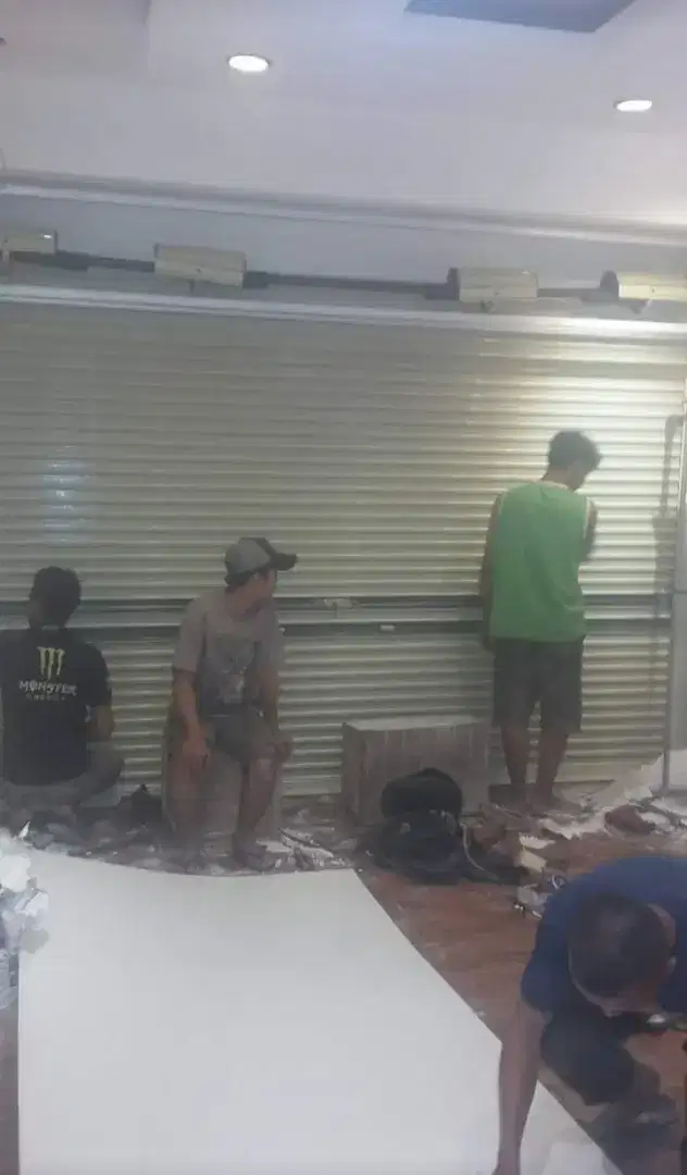Tukang benerin pintu rolling door folding gate panggilan