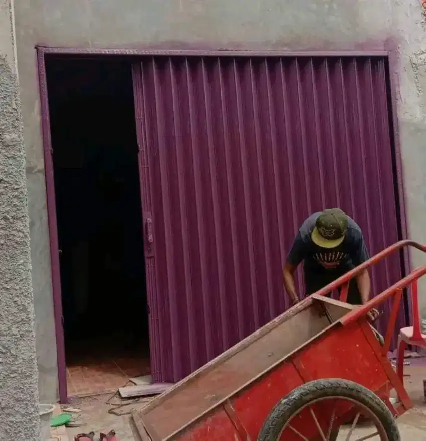Tukang pasang dan service pintu rolling door folding gate murah