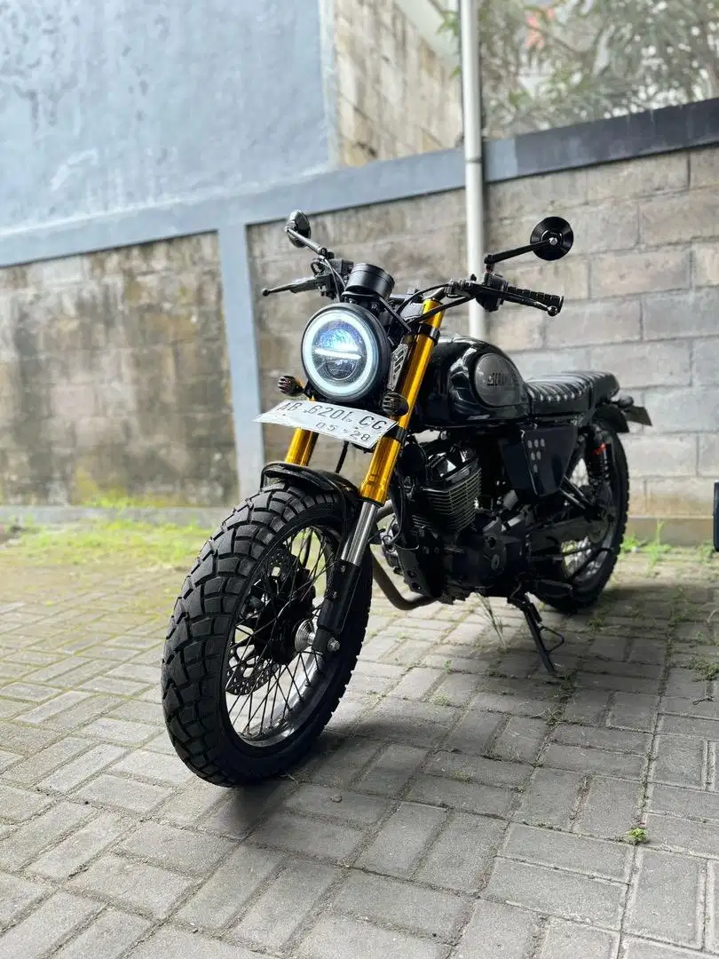 Motor Custom Scrambler