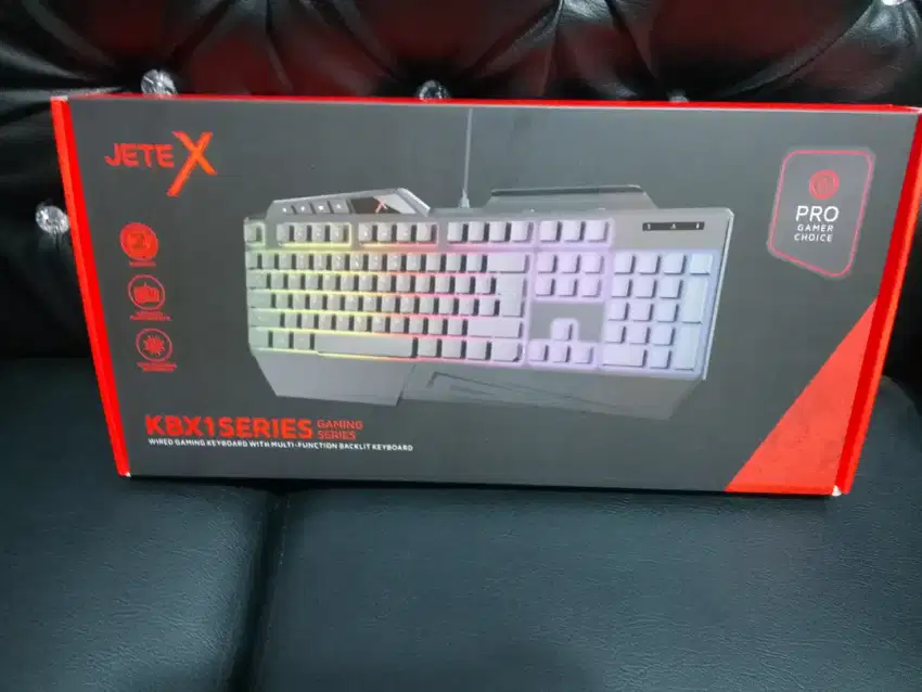 Keyboard gaming JETE KBX 1 series baru garansi resmi 2 tahun.