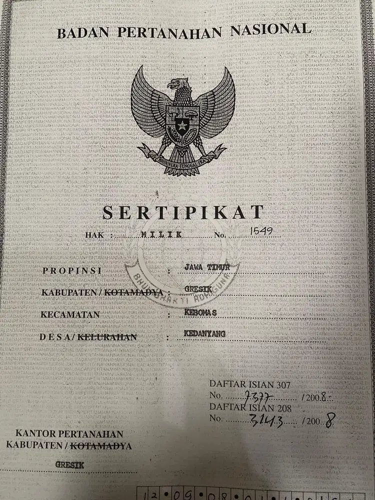 Tambak gresik kota murah