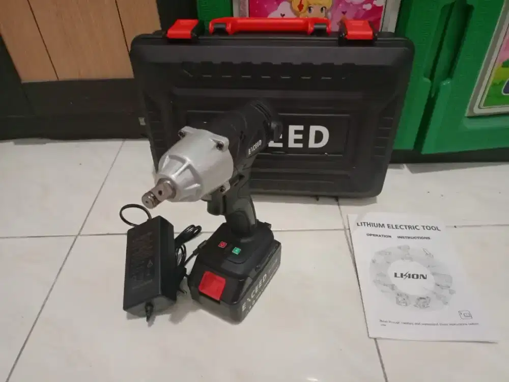 mesin impact exceed buat bor/buka baut kendaraan kondisi baru siap ok