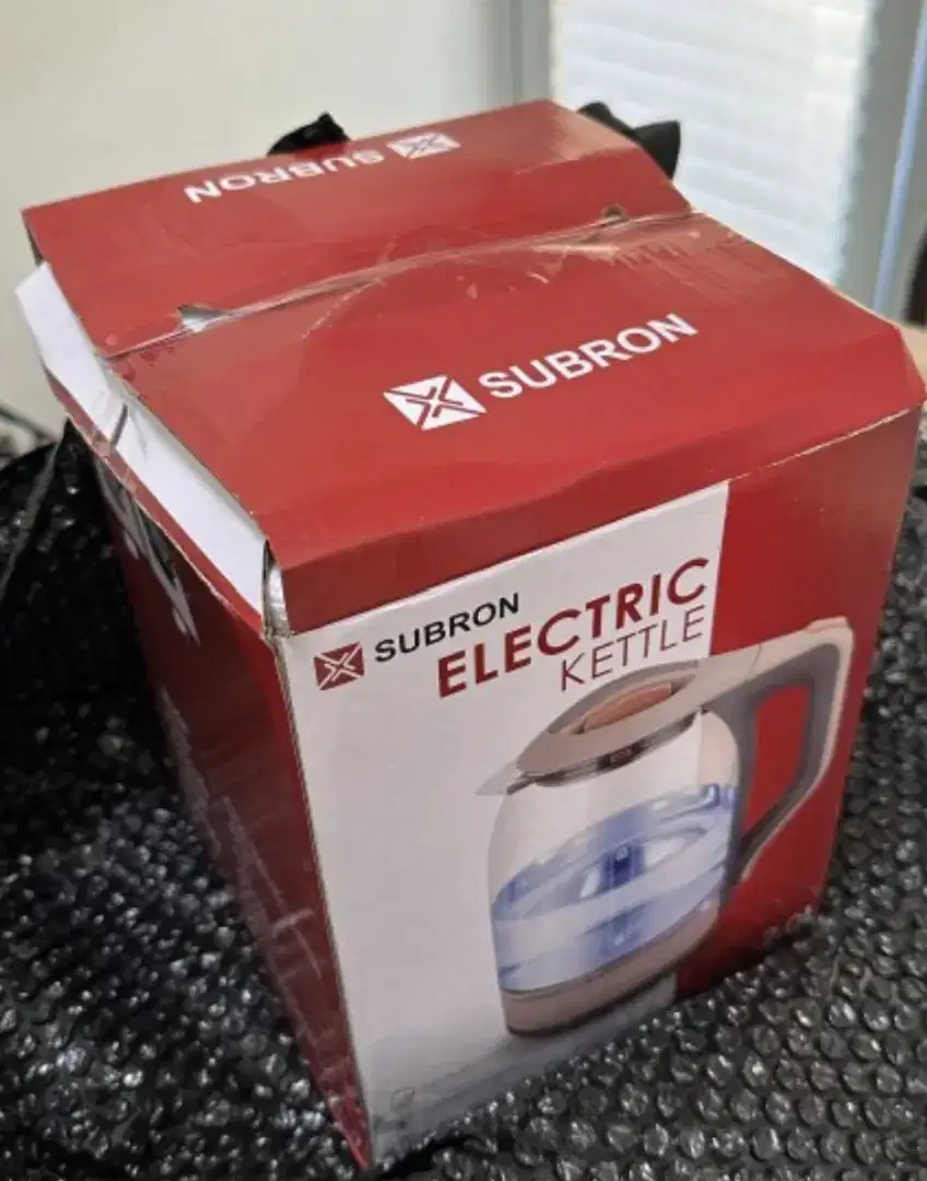 Teko Kaca, listrik, kapasitas 2liter,Baru,Termurah