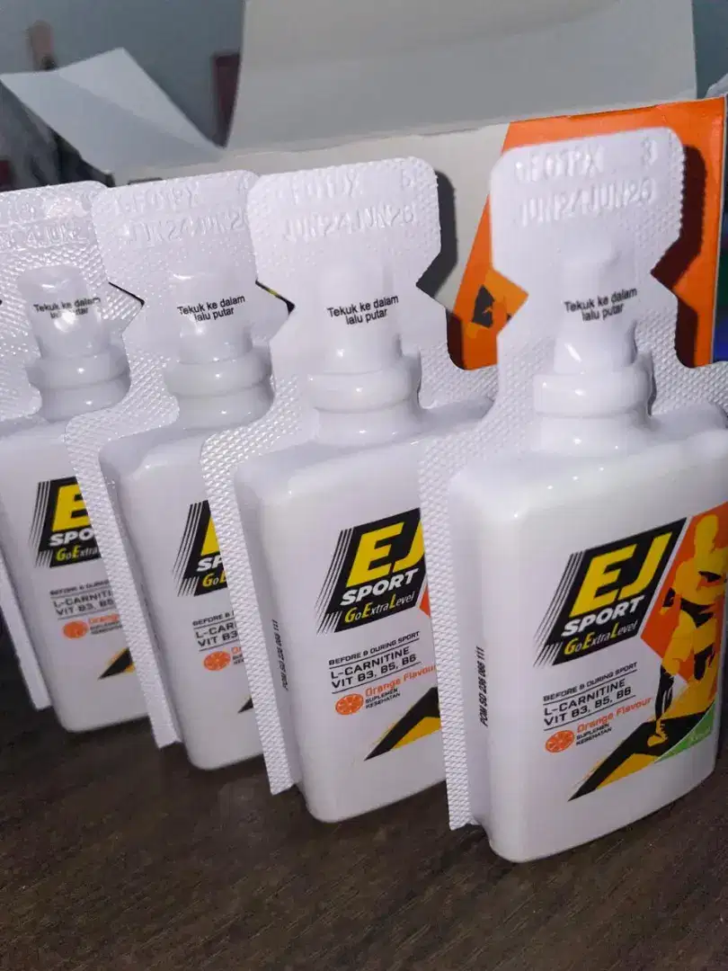 EJ Sport Orange // suplemen olahraga