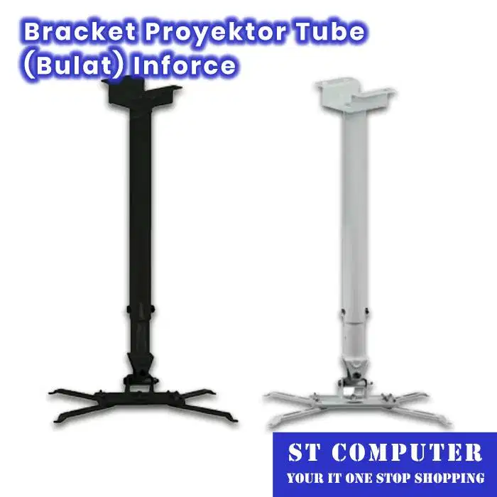 Bracket Proyektor Tube (Bulat) Inforce