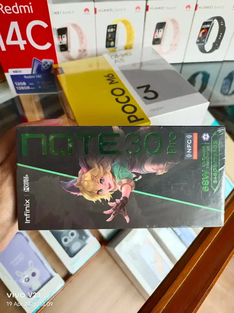 INFINIX NOTE 30 PRO 8/256 GARANSI RESMI NEW