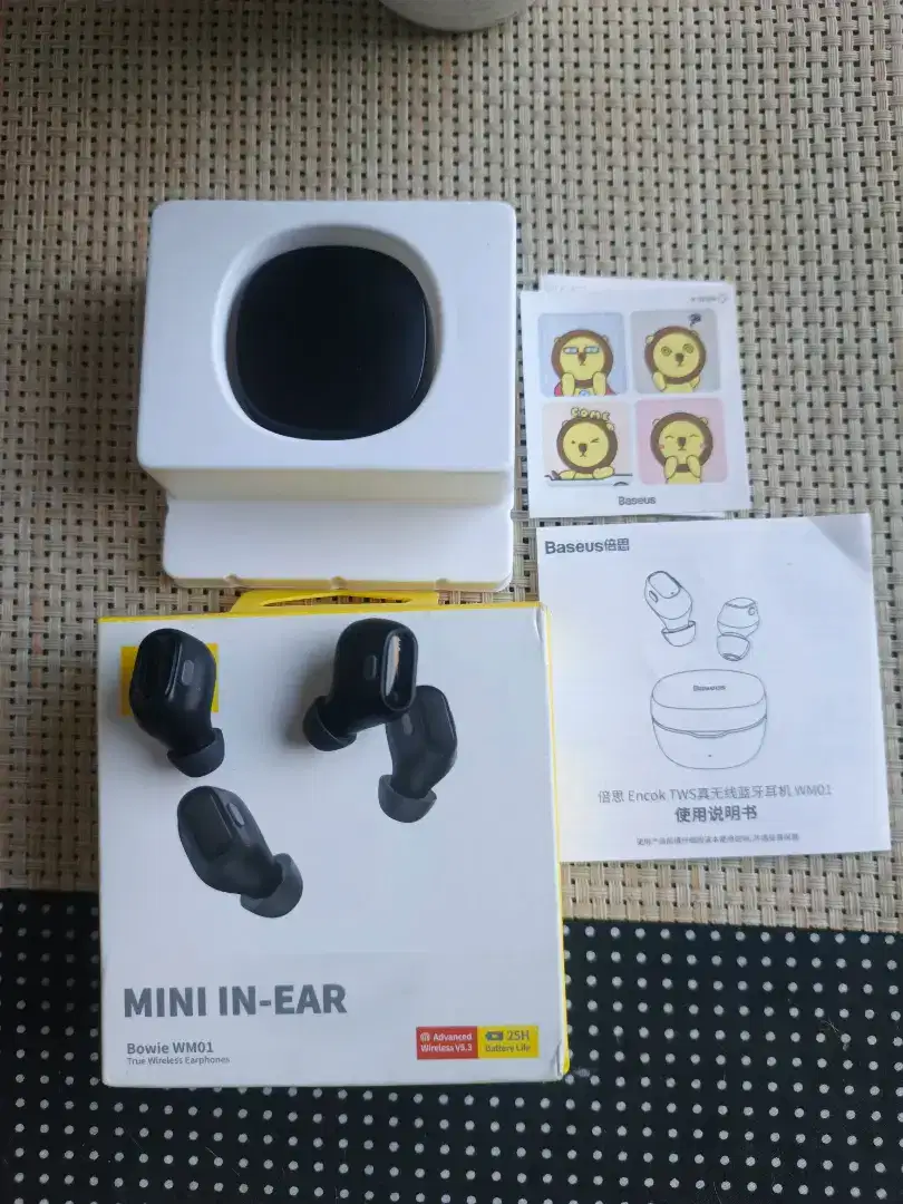 Headset TWS Baseus WM01