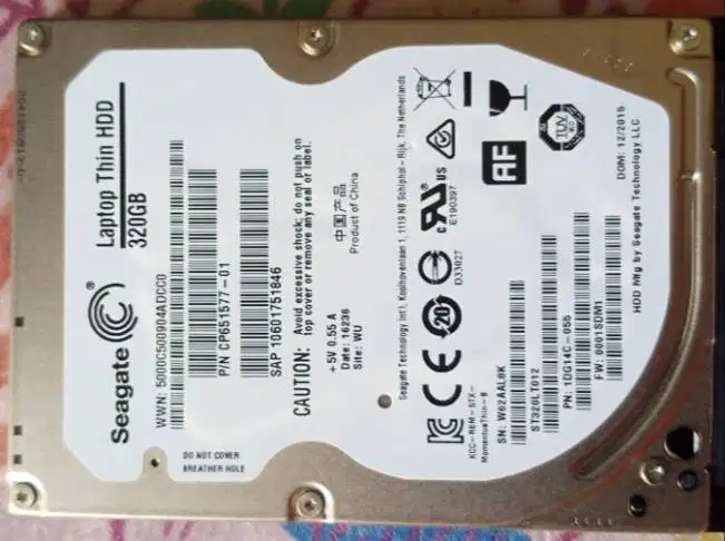 Hardisk HDD Laptop 320GB Cibinong Bogor