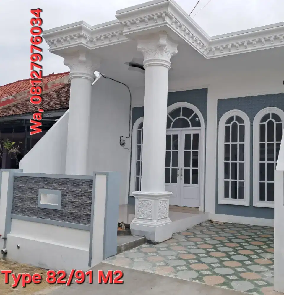 Miliki Rumah model mediterania modern