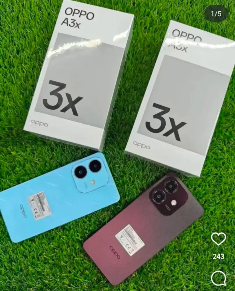 oppo a3x 6/128 new