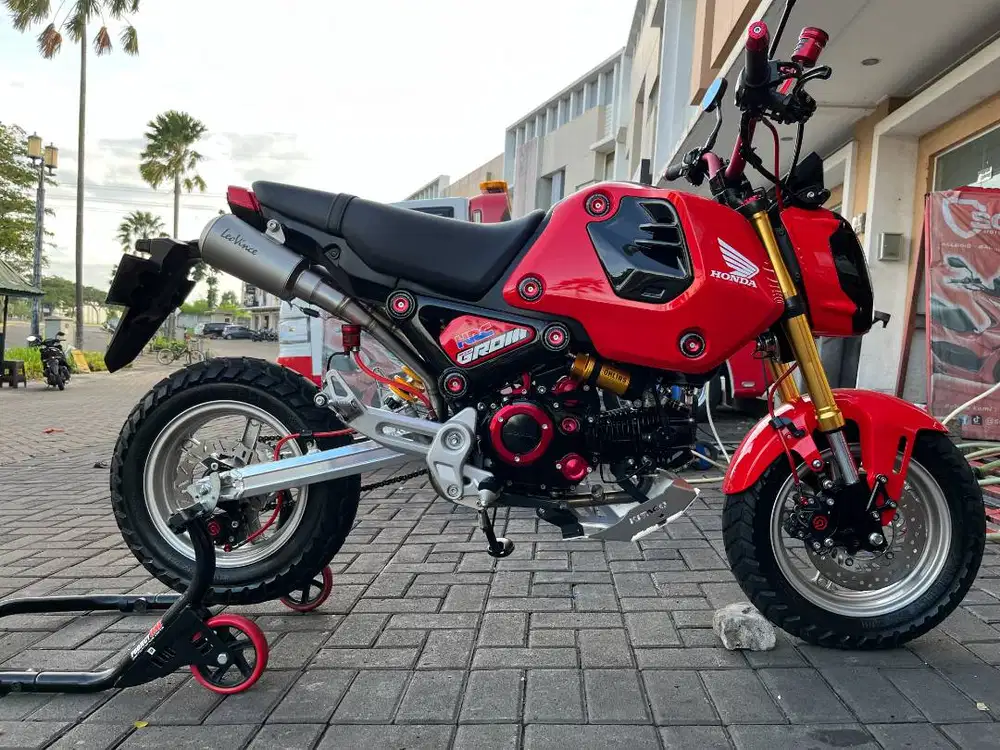 Honda Grom msx Gen 3 CBU THAI, 2021 FULL ACC, fp, odo 72KM, like new