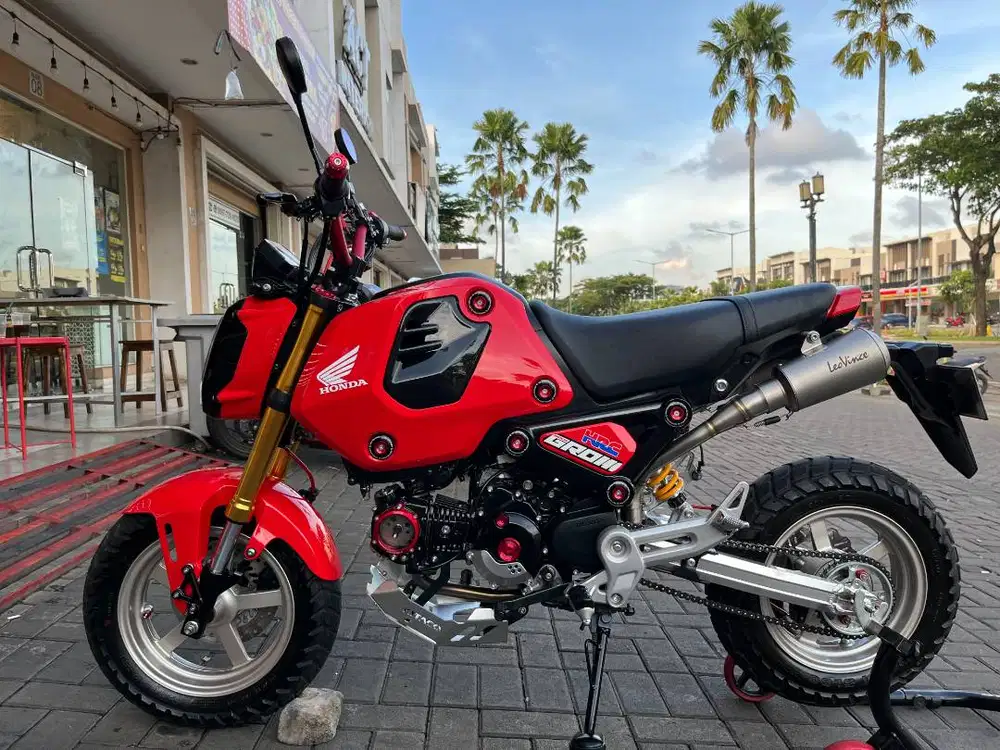 Honda Grom msx Gen 3 CBU THAI, 2021 FULL ACC, fp, odo 72KM, like new