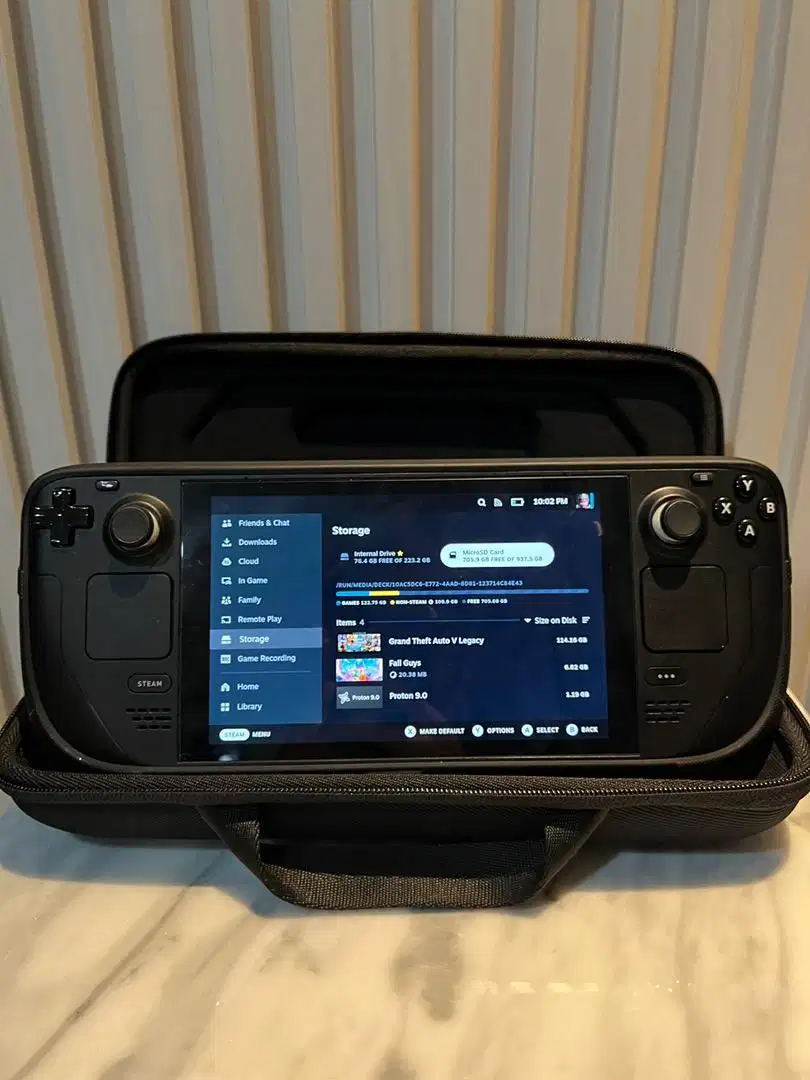 Console Steam Deck Valve LED 256GB + 1TB