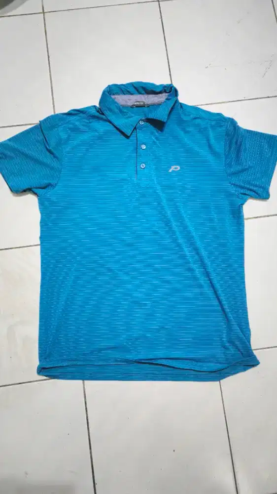 Tshirt golf pro ukuran L