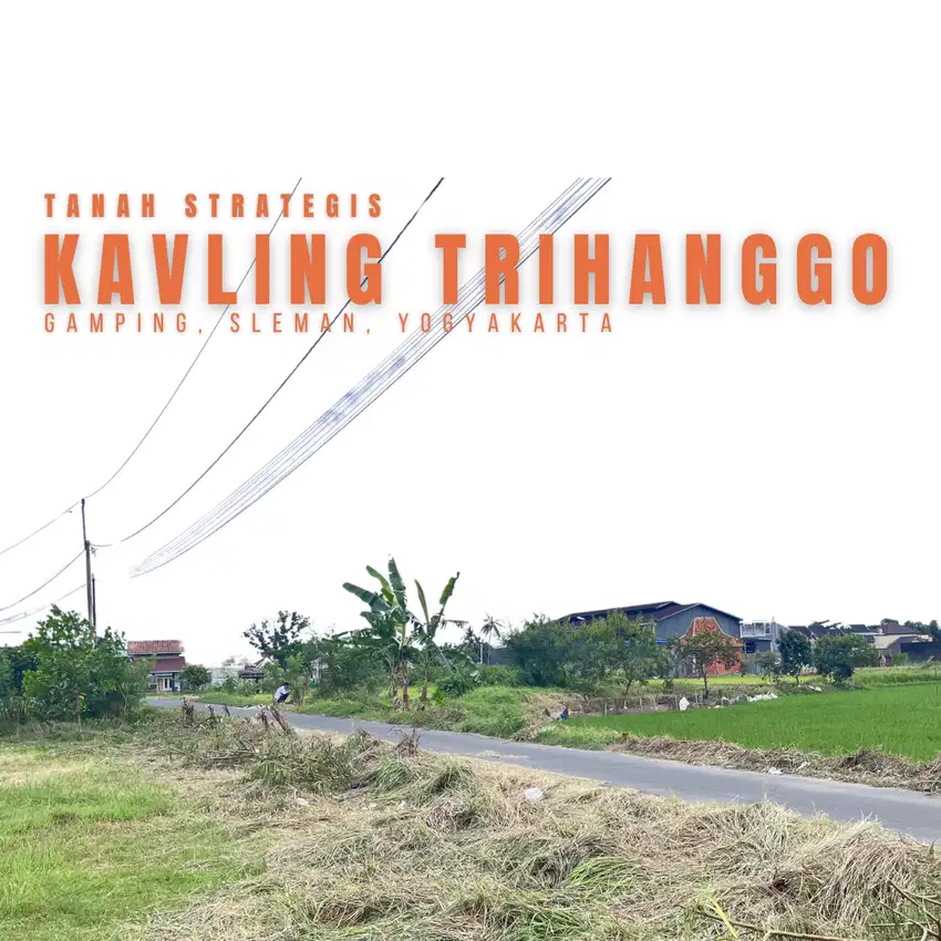Sisa 1 Unit : Kavling Hunian Trihanggo, Dalam Ringroad, 100 m2