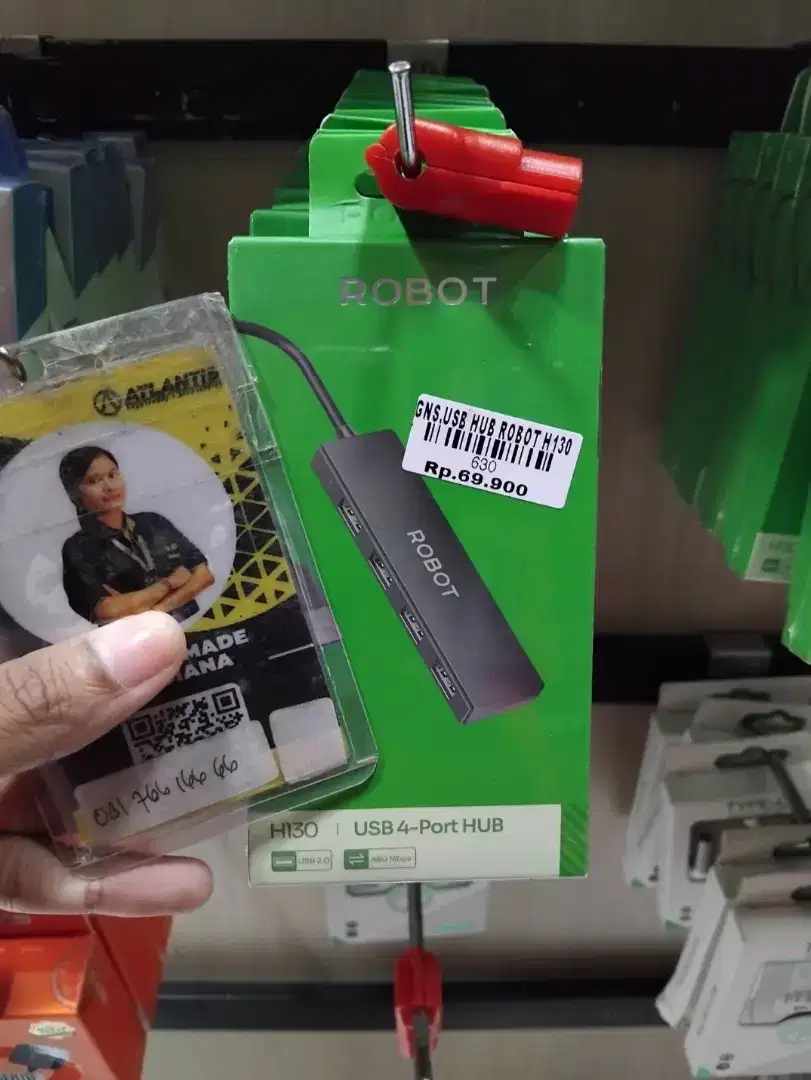 USB HUB ROBOT H130 ATLANTIS DAHSYAT