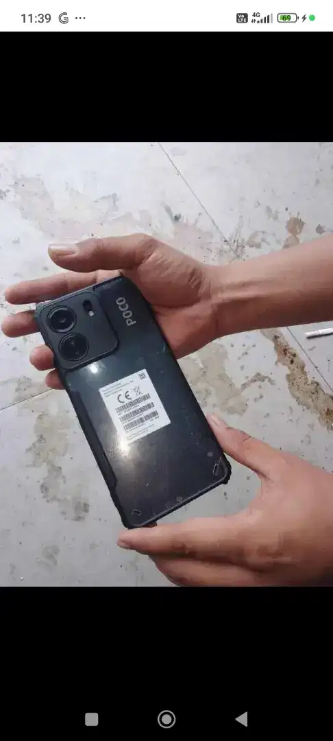 Poco c65 ram 6/128 fullset nominus.. Garansi panjang