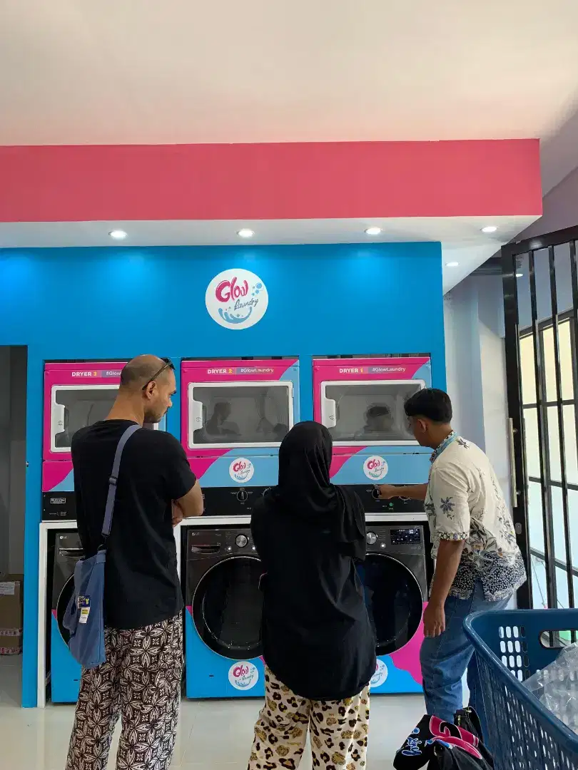 PAKET USAHA LAUNDRY 3 STACK KILOAN COIN FREE TRAINING