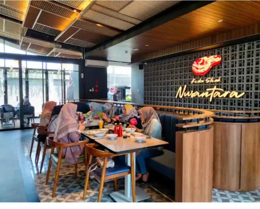 Loker Restoran Kedai Steak_Nusantara.  waiter cook helper Security