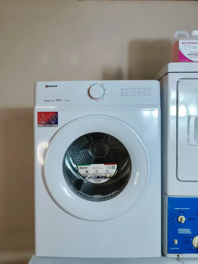 READY DRYER AZALEA PENGERING BAJU KAPASITAS 10.5KG SUDAH GAS