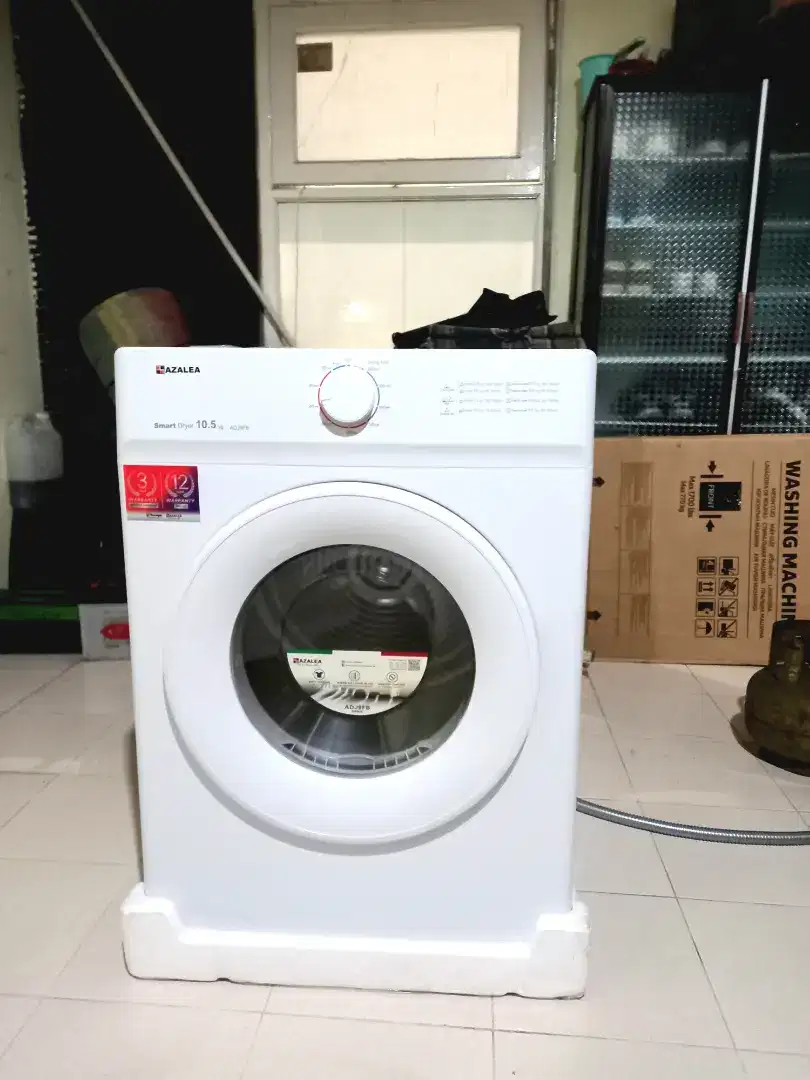 MESIN PENGERING PAKAIAN AZALEA 10.5KG SUDAH GAS