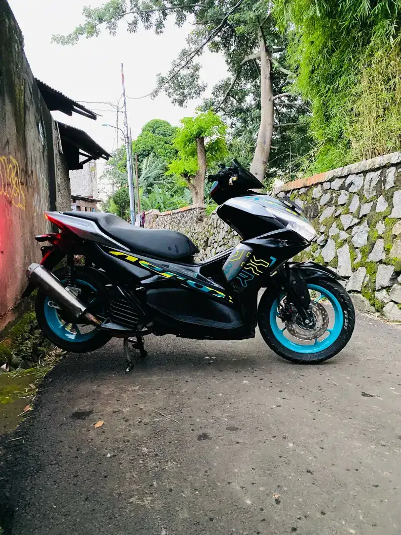 Yamaha all New aerox 155cc modif Fi tahun 2021