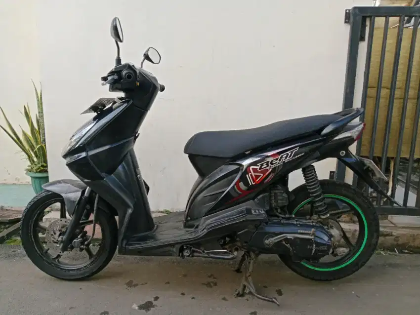 Beat karbu tahun 2009 lengkap mesin halus