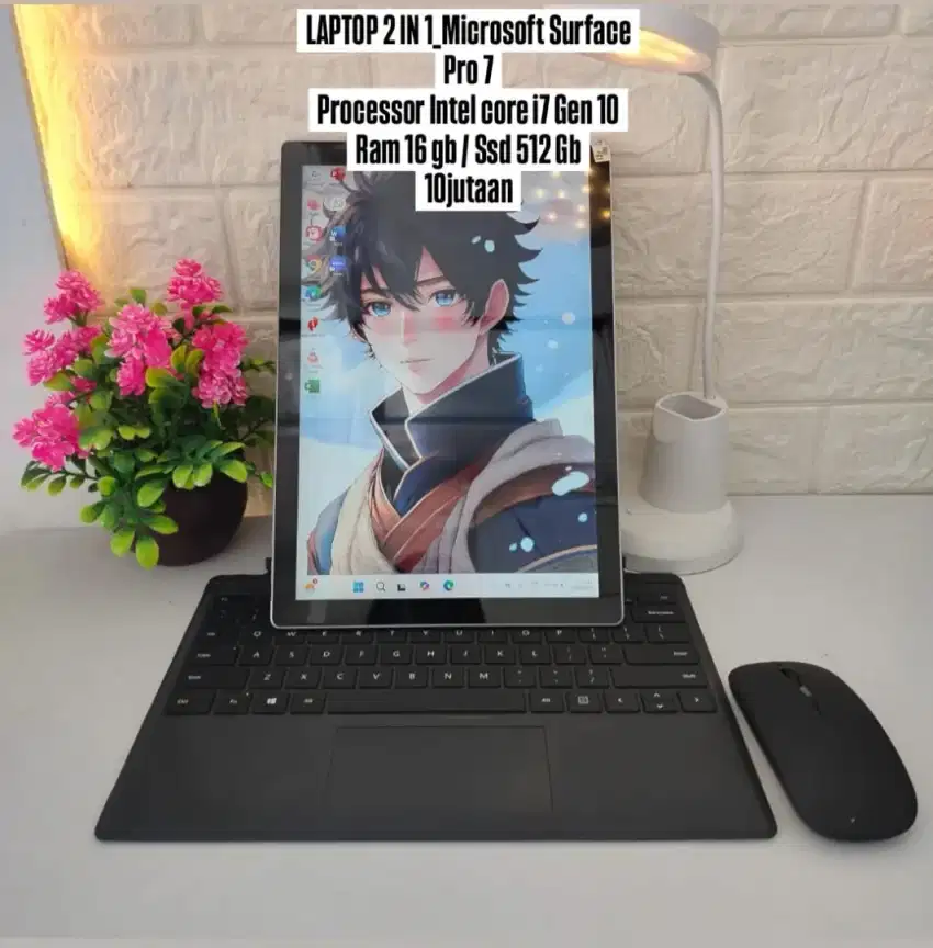 Jual cepat LAPTOP 2 IN 1_Microsoft Surface Pro 7