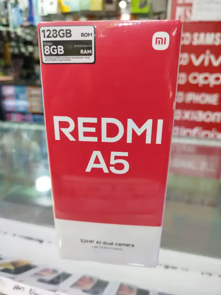 Redmi A5 4/128 baru segel garansi resmi lokasi pondok gede