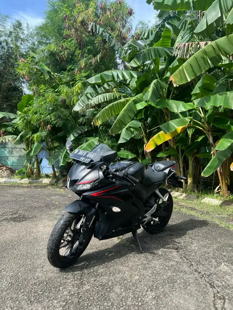 YAMAHA R15 V3 2017 HITAM DOFF
TAHUN 2017 PAJAK PANJANG KM LOW CAKEP