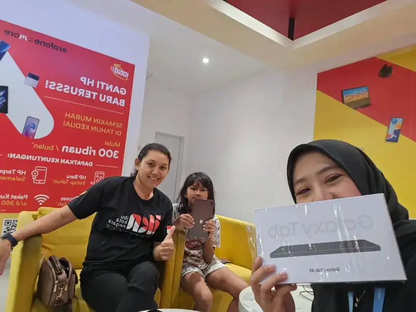 Samsung Tab A9 garansi resmi bisa cicilan
