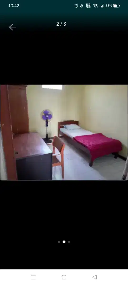 Kost karyawan mingguan&bulanan