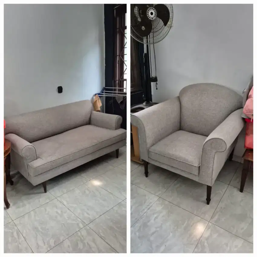 Preloved Sofa 2 Seater + 1 Seater