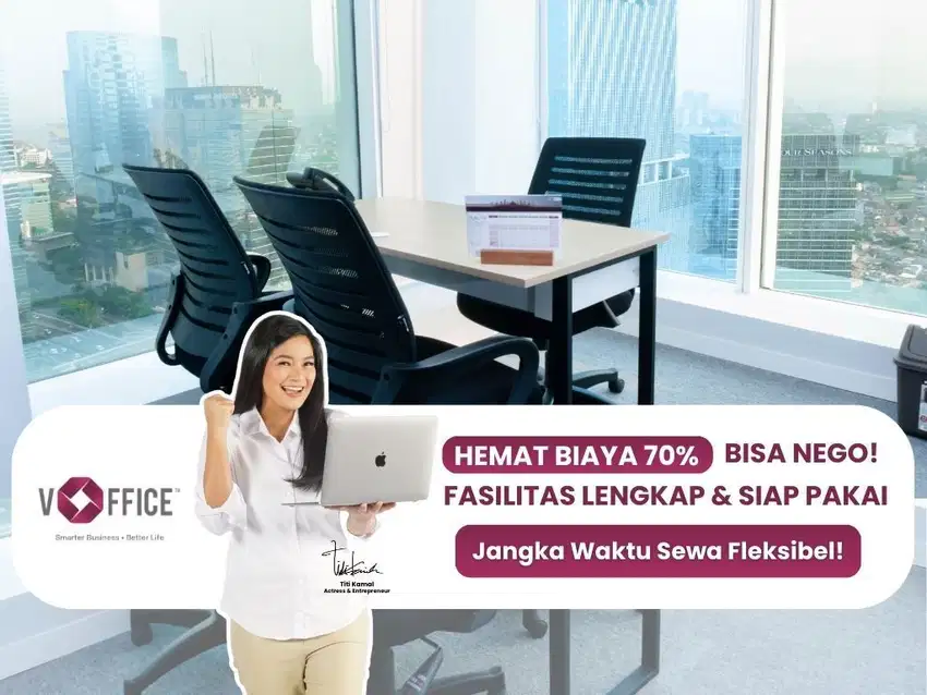 SEWA KANTOR FULLY FURNISHED AREA SEMANGGI JAKARTA SELATAN