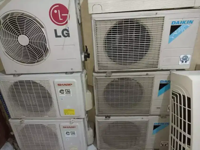Jual ac bekas dan baru daikin Panasonic sharp LG 1 pk sampai 2 pk