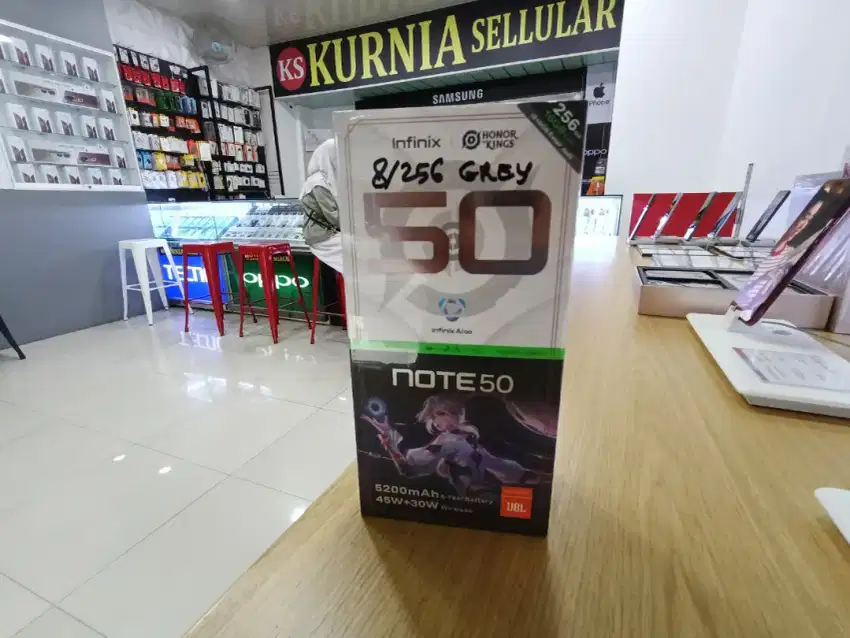INFINIX NOTE 50 8/256 NEW ORI RESMI
