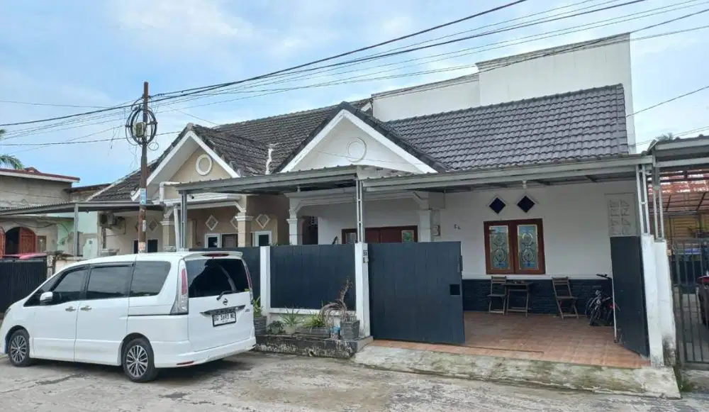 di jual rumah dekat pasar lemabang pusri palembang