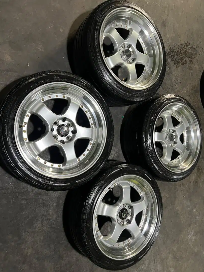 Velg work meister ms1 r17 full ori like new poll