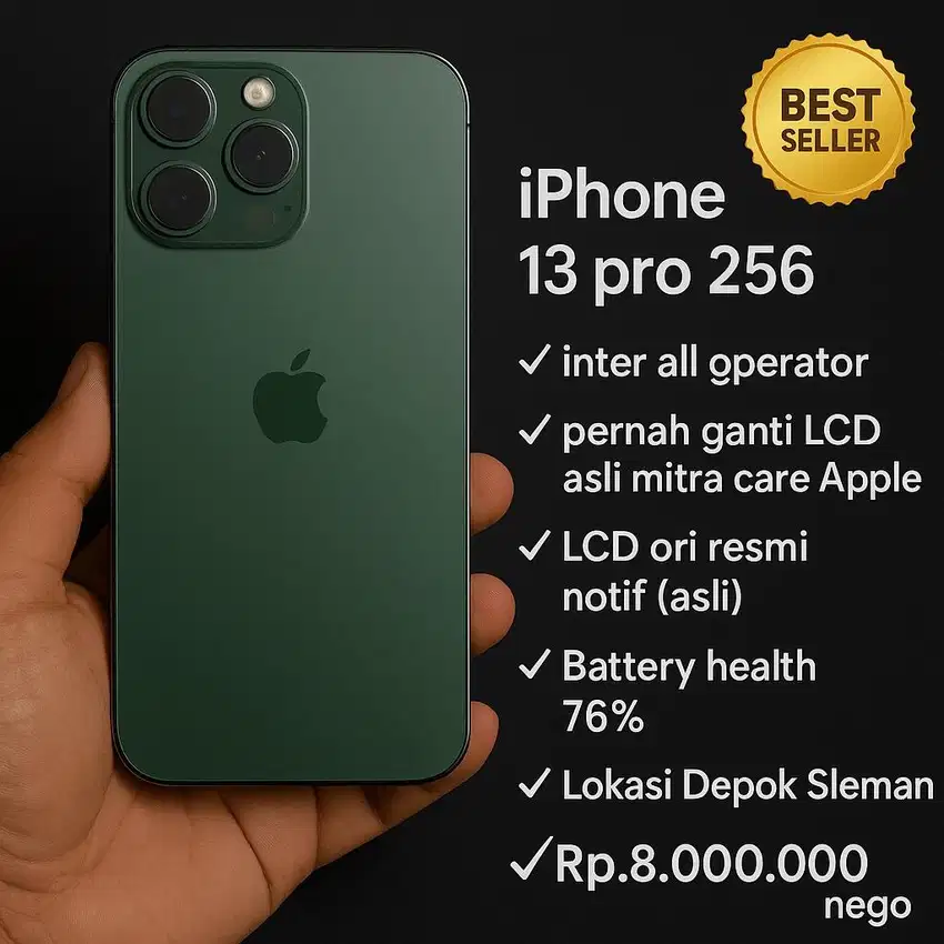 Iphone 13 pro 256 inter