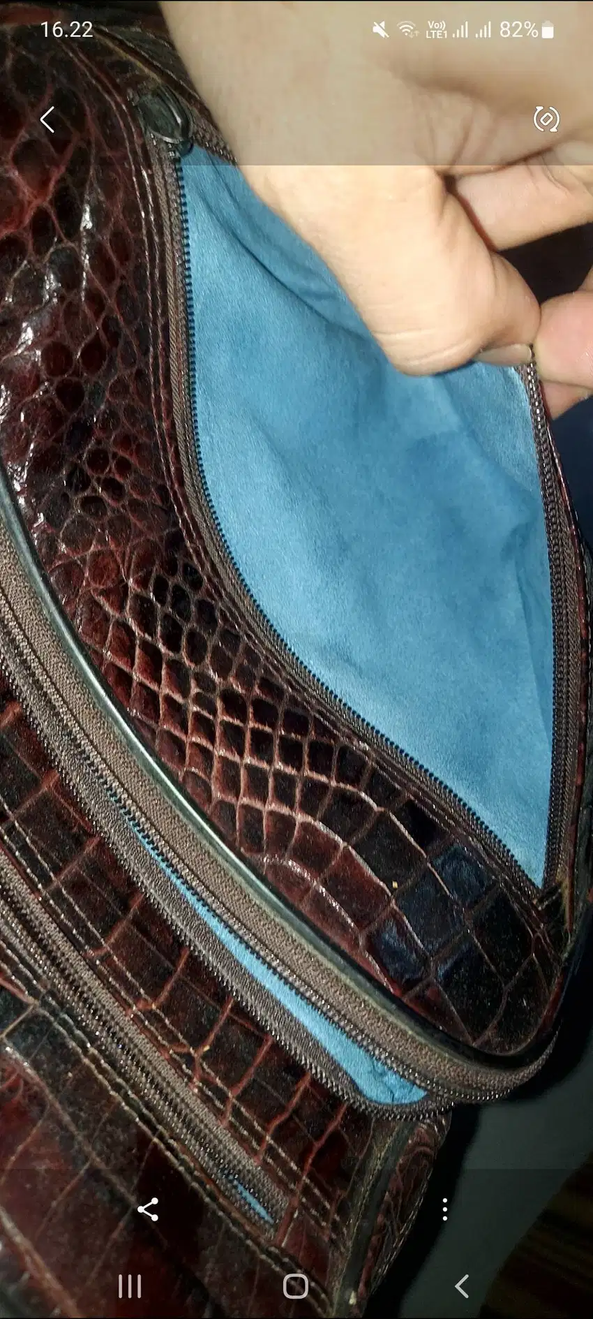 Tas pria import kulit asli