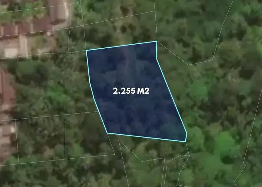 2255 sqm land with panoramic natural views for lease in Karangasem