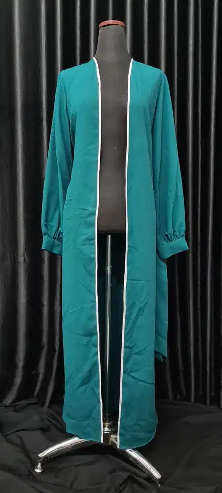 Outher dress, outher blue, cardigan, dress, abaya