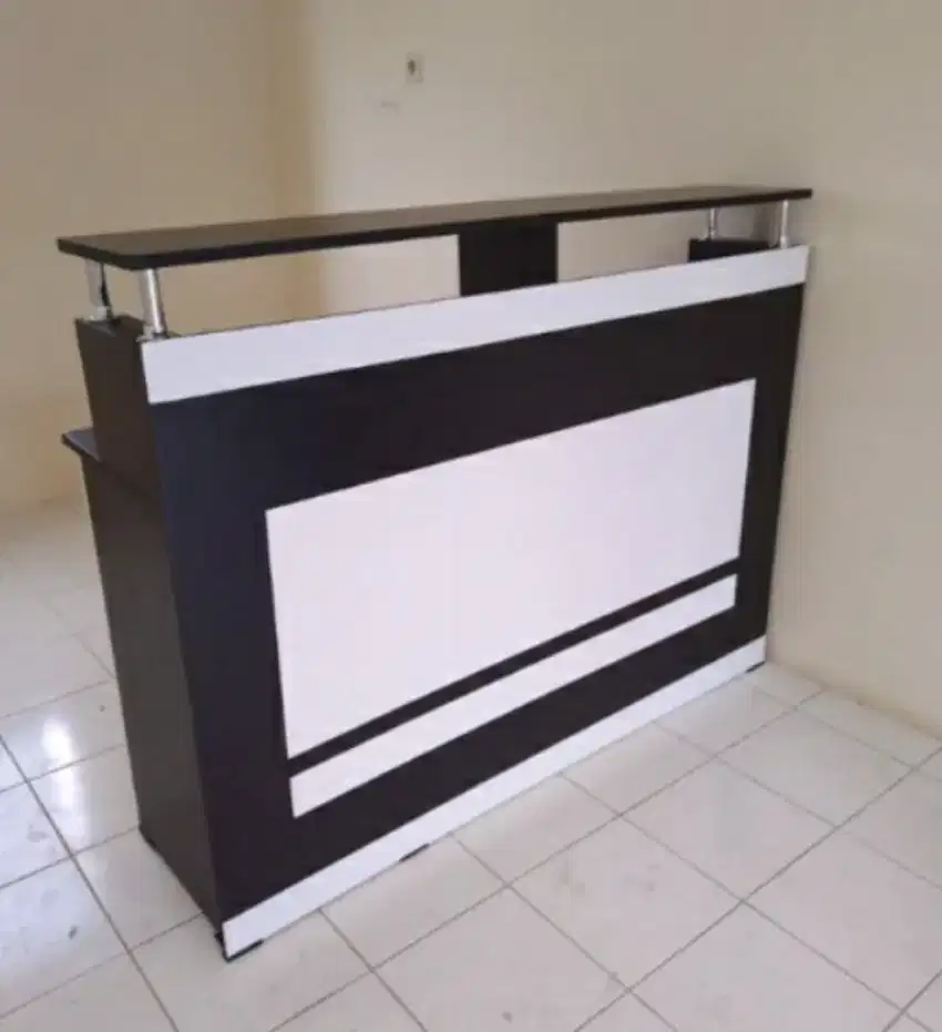 Open order meja kasir cantik model leter L