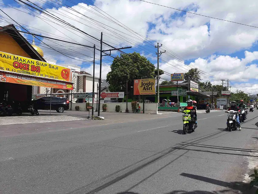 7 Menit Kampus UGM, Tanah Premium Jl Kaliurang km 7 peruntukan Kos