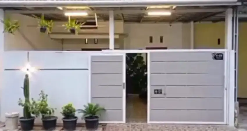 pintu double sliding love indo