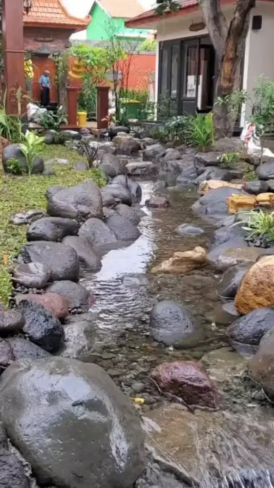 kolam sungay buatan natural pond